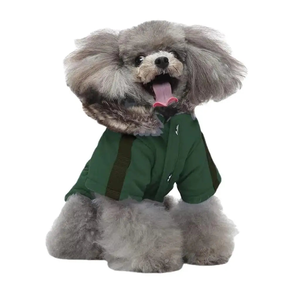 Doudoune À Capuche Chaude Pour Petit Chien