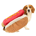 Costume Pour Animaux De Compagnie En Forme De Hot-Dog, Tenue Amusante Pour Chiot Ou Chat, Vêtements Pour Chien Pour Fête D'Halloween