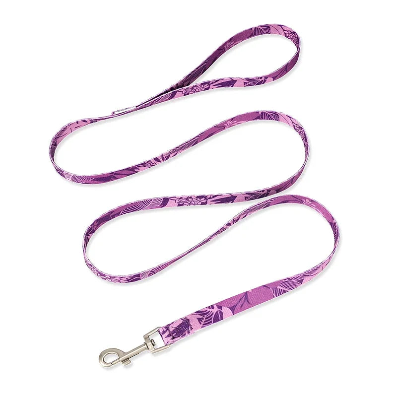 Laisse Florale Pour Animaux De Compagnie  Qualité Supérieure Modèles Durables Et Élégants À La Mode Pour Petit Moyen Haut Livraison Directe Choix TLL3113