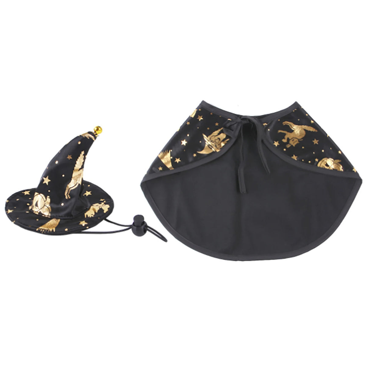 Costume De Magicien D'Halloween (Chapeau + Cape)