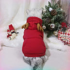 Sweat À Capuche De Noël Pour Chiens Et Chats, Pull Épais Avec Cornes D'Élan, Costume De Mascotte Au Style Créatif Idéal Pour Les Fêtes De Noël