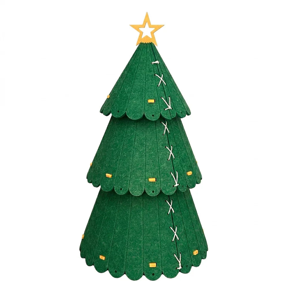 Maison Pour Chat À 2 Niveaux – Niche En Feutre Forme Sapin De Noël