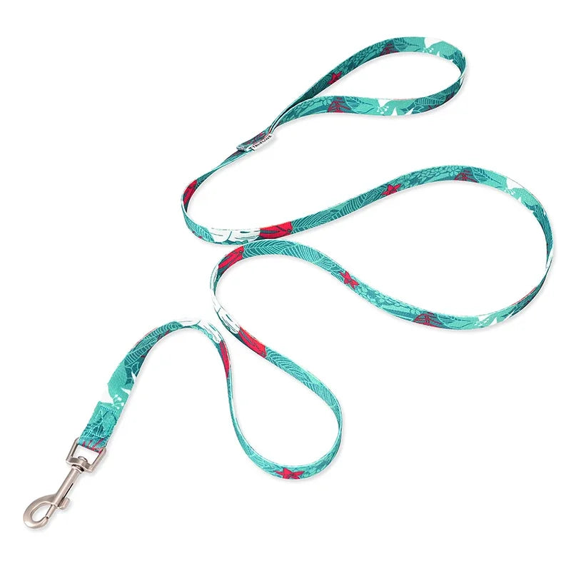 Laisse Florale Pour Animaux De Compagnie  Qualité Supérieure Modèles Durables Et Élégants À La Mode Pour Petit Moyen Haut Livraison Directe Choix TLL3113