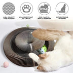 Griffoir accordéon en carton pour chat