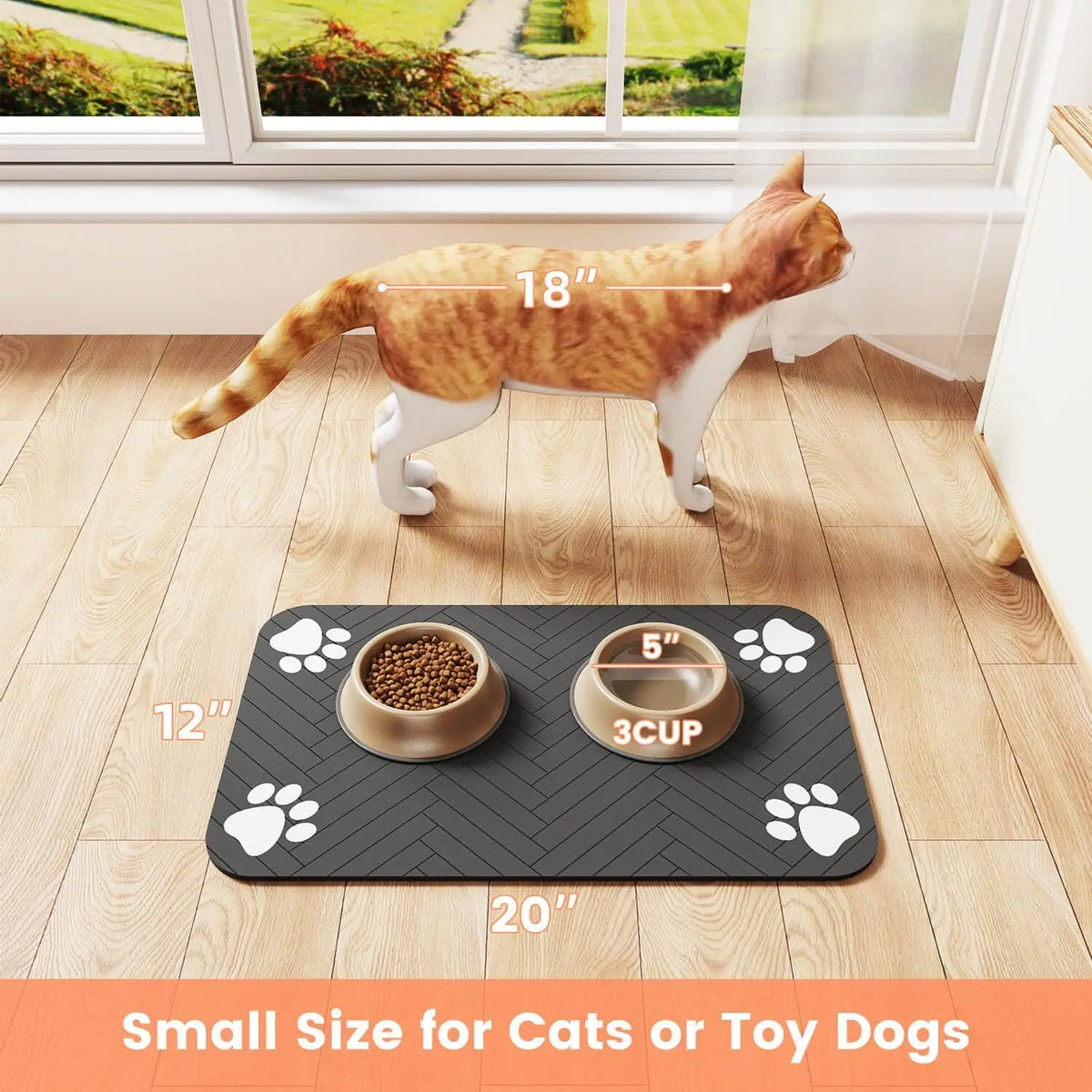 Tapis Absorbant Sous Gamelle
